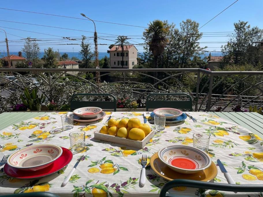 Casa Visconti, Bordighera, Vista Mare Kültér fotó